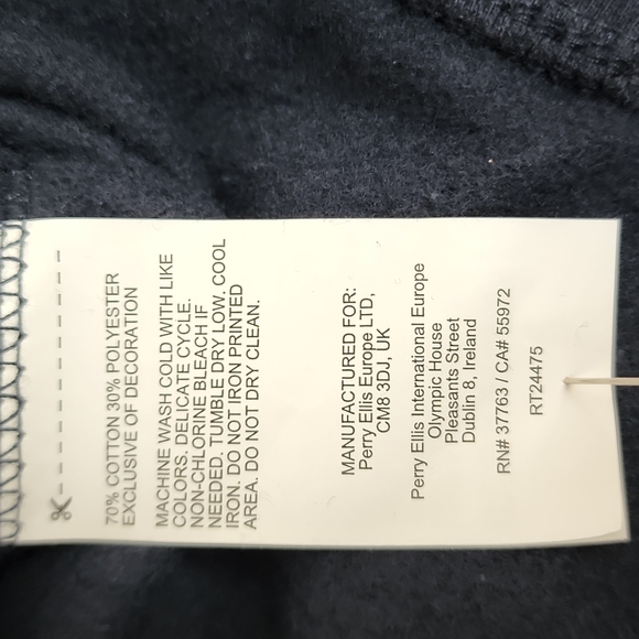 PERRY ELLIS HOODIE - Picture 9 of 9